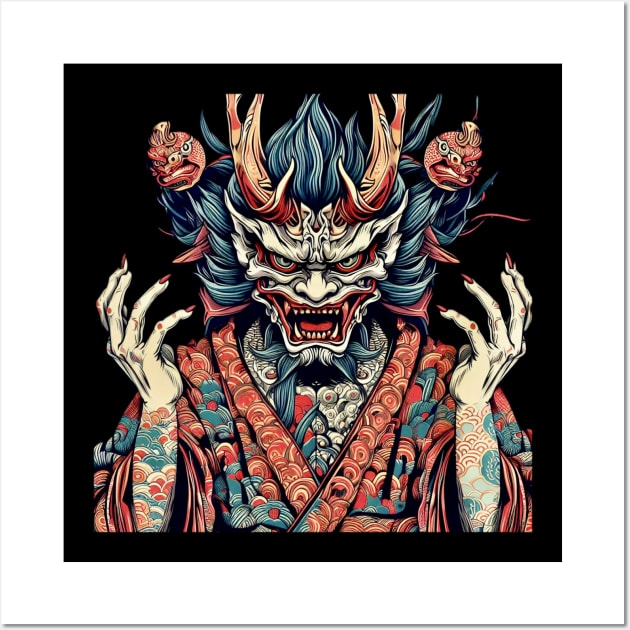 Fudo Myoo #001 Wall Art by Crazyartsale